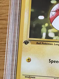 Pokemon Voltorb 69/82 1st Edition Team Rocket 1999-2000 PSA 7 - Image 3