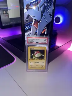 PSA 9 Voltorb 1st Edition 69/82 Team Rocket Pokemon TCG MINT - Image 1