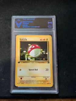 Voltorb 1st Edition 69/82 •TCG9 MINT Pokemon Team Rocket - Image 1