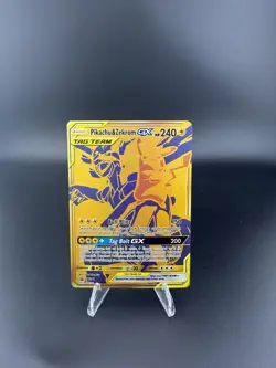 Pokemon TCG Pikachu & Zekrom GX Sun & Moon SM248 Holo Promo Card - NM - Image 1
