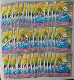 Pokemon First Partner MEP EN 043 Rowlet Illustration rare Promo 50 CARD LOT - Image 1