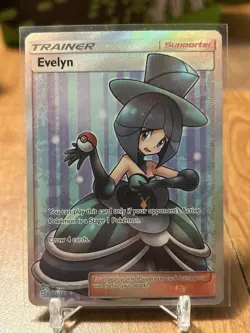 Pokemon Evelyn Full Art Ultra Rare Trainer Card Team Up 175/181 Holo NM - Image 1