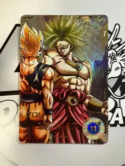 Dragon Ball Super Divers Card Broly Parallel GDR SDV1-049 Bandai Japanese - Image 1