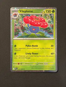 Vileplume (Cosmos Holo) Holo Rare Miscellaneous Cards & Products 003/094 NM - Image 1