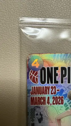 Monkey D Luffy P-055 Promo SEALED US Voyage College Basketball One Piece Card - Image 4