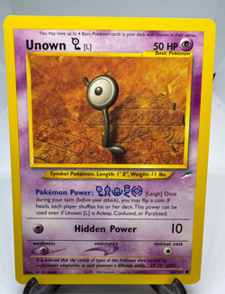 Vintage Pokemon Card Unown L Neo Destiny 2002 3 - Image 1