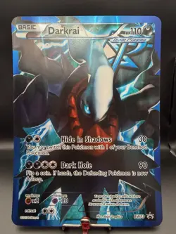 Darkrai BW73 JUMBO OVERSIZED Black Star Promo Pokemon Card LP - Image 1