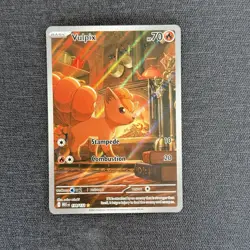 Vulpix 138/132 Holo Illustration Rare Mega Evolution Pokemon Card - Image 1