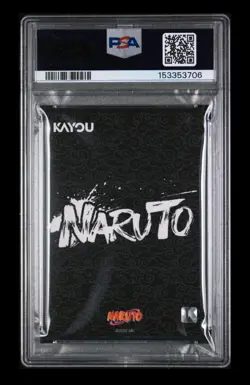 2025 KAYOU NARUTO SMRITI COLLECTIBLE CARD #004L5 ROCK LEE PSA 10 - Image 2