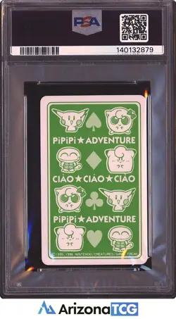 Pokemon 1998 Hazel Queen Of Clubs PiPiPi Adventure Playing Cards GEM MINT PSA 10 - Image 2