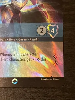 Disney Lorcana Enchanted Anna - True-Hearted Card 217/204 Ursula’s Return Set 4 - Image 4