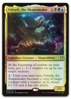 Volrath, the Shapestealer #51 (Foil) (LP) Commander 2019 C19 Magic MTG - Image 1