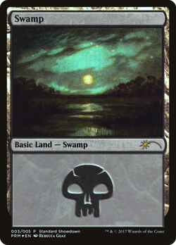 Swamp (Rebecca Guay) #3 (Foil) (MP) Standard Showdown SSP Magic MTG - Image 1