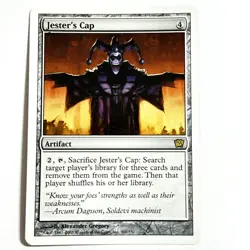 Jester's Cap 301 R 9th Edition Magic the Gathering MTG LP - Image 1