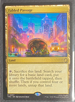 Fabled Passage Commander: Teenage Mutant Ninja Turtles Regular MTG TMC #67 NM/M - Image 1