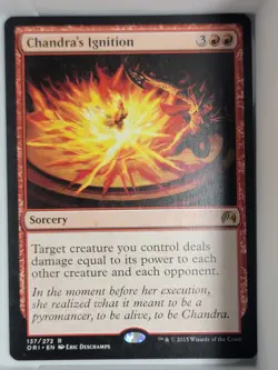 Chandra's Ignition 220 R Normal LCC MTG NM - Image 1