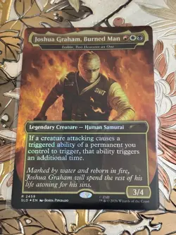 Magic the Gathering Joshua Graham, Burned Man Secret Lair Drop Series 2459 - Image 1