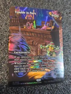 Trouble in Pairs (Borderless) Teenage Mutant Ninja Turtles Source Material Foil - Image 2