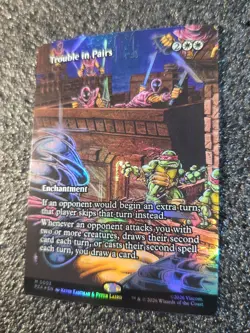 Trouble in Pairs (Borderless) Teenage Mutant Ninja Turtles Source Material Foil - Image 3