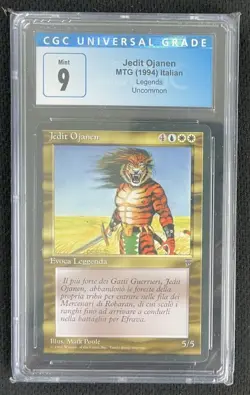 Mtg Jedit Ojanen (CGC) 9 Italian, Legends [1994] - Image 1