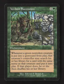 Verdant Succession Odyssey Maigc The Gathering MTG - Image 2