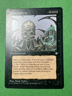 **Necropotence** ~Ice Age~ MTG: Magic the Gtahering, Light Play (LP) - Image 2