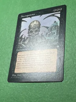 **Necropotence** ~Ice Age~ MTG: Magic the Gtahering, Light Play (LP) - Image 4