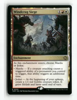 Windcrag Siege Tarkir: Dragonstorm Regular - Image 1