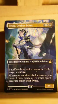 Teysa, Orzhov Scion - Anime Borderless - Ravnica Remastered - MTG - Image 1