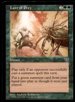 MTG Lure of Prey LP Light Play Mirage [4878] - Image 1