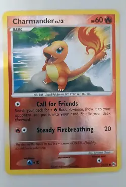 Charmander 59/99 Pokemon Platinum Arceus Common Reverse Holo 2009 Lightly Played - Image 1