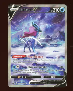2023 Pokemon SWSH Crown Zenith #GG38 Full Art Suicune V - Image 1