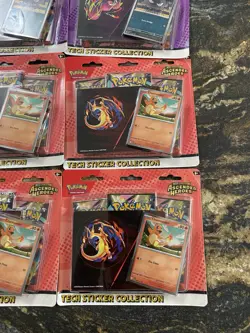 Pokemon Mega Evolution Ascended Heroes / Tech Sticker Collection X12 36 Packs - Image 5