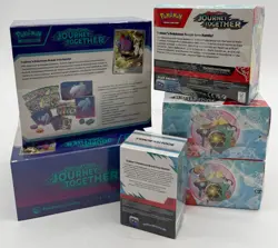 Pokemon TCG Journey Together Lot (2)PC ETB (3)Booster Boxes (1) Booster Bundle - Image 2