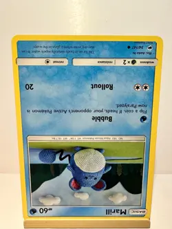 Marill 34/147 Common Burning Shadows Pokemon Lightly Played - Image 2