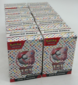 Lot of (10) Pokemon TCG Scarlet & Violet 151 Booster Bundle Boxes SEALED - Image 1