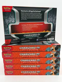 Lot of (6) Pokemon TCG Charizard ex Special Collection Boxes SEALED NEW - Image 2