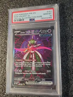 IRON VALIANT EX PARADOX RIFT SIR 249 PSA 10 GEM MINT INVEST Pokemon - Image 2