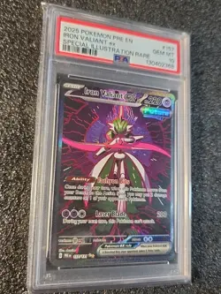 IRON VALIANT EX PARADOX RIFT SIR 249 PSA 10 GEM MINT INVEST Pokemon - Image 3