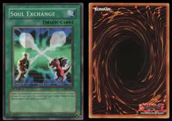 Soul Exchange SDY-041 1st Edition Super Rare Foil Line Error Yugioh - Image 3