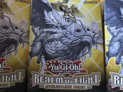 YuGiOh Realm of Light Structure Deck THREE COPIES Lightsworn Deck Unlimited SDLI - Image 2