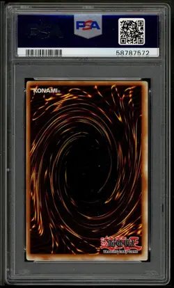 Silent Doom GLAS-EN094 1st Edition Secret Rare NA PRINT Yugioh PSA 9 *572 - Image 2