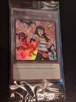 Yu-Gi-Oh Sealed Carly & Fortune Fairy Token Burst Protocol - Image 1