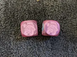 Yugioh ManaMoon Amanda Lapalme Magician Girl Dice Pair + Dice Bag - Image 2