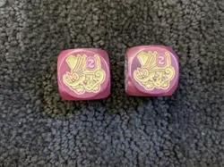 Yugioh ManaMoon Amanda Lapalme Magician Girl Dice Pair + Dice Bag - Image 3