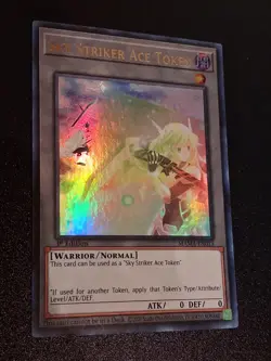 Yu-Gi-Oh Sky Striker Ace Token 1st Edition NM - Image 1