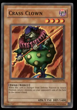 Crass Clown MRD-EN078 Common / Short Print Yu-Gi-Oh Unlimited Near Mint - Image 1