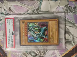 Yu-Gi-Oh Blue-Eyes White Dragon Bpt Psa 8 Heavy Foil Bleed Absolutely Beautiful - Image 1