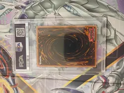 Yu-Gi-Oh Blue-Eyes White Dragon Bpt Psa 8 Heavy Foil Bleed Absolutely Beautiful - Image 2