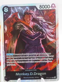 2x OP12-094 [SR]Monkey.D.Dragon NM One Piece TCG Legacy Of The Master English - Image 3